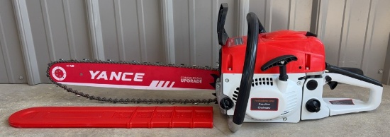 20" 62cc 2-Stroke Gas Chainsaw