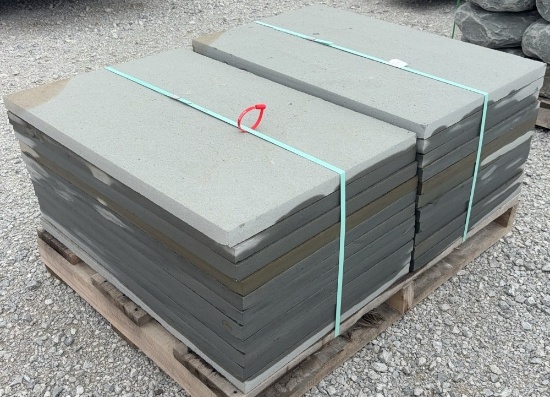 24" x 26" x 1.5" Thermal Bluestone Pattern, 22 Pcs.