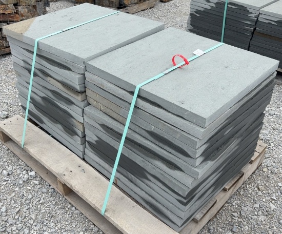 24" x 24" x 1.5" Thermal Bluestone Pattern, 26 Pcs.