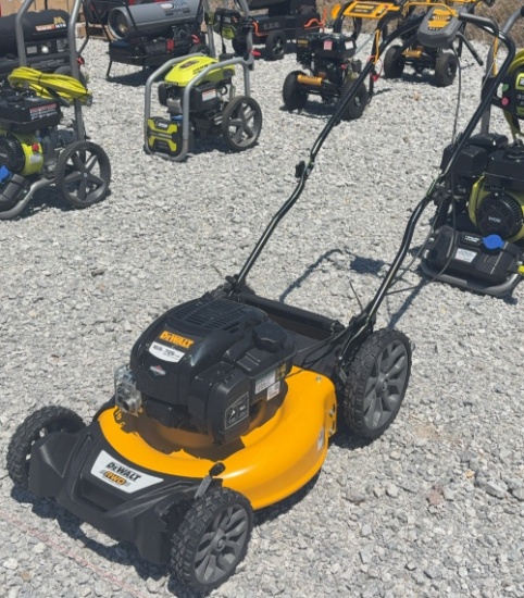 DEWALT 21" RWD 3-in-1 Gas Self Propelled Lawn Mower