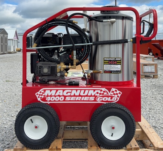 NEW 2026 Magnum 4000 Series Gold Pressure Washer