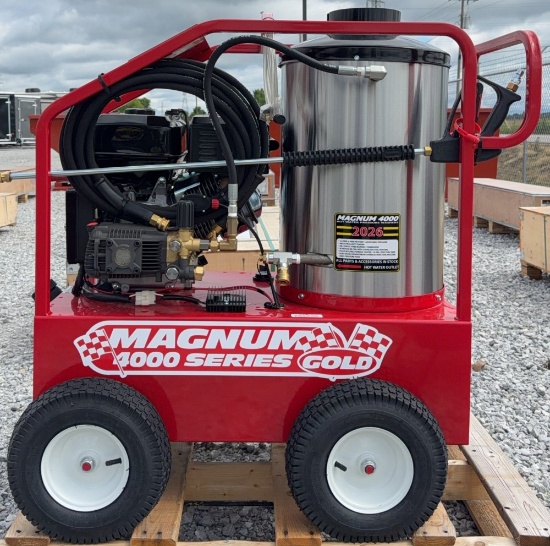 NEW 2026 Magnum 4000 Series Gold Pressure Washer