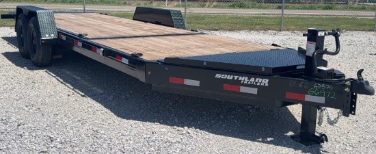 BRAND NEW 2026 Southland 22â€™ Tandem Axle Tilt Deck Trailer