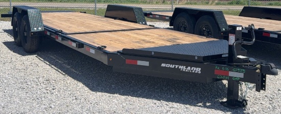 Brand New 2026 Southland 22' Tandem Axle Tilt Deck Trailer