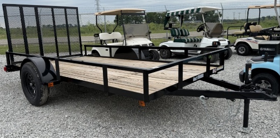2026 Triple Crown 12' Single Axle Utility Trailer