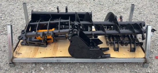 2026 FUTURE 8 Pc. Mini Excavator Attachment Set