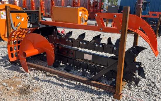 2026 FUTURE Mini Skid Steer Hydraulic Trencher