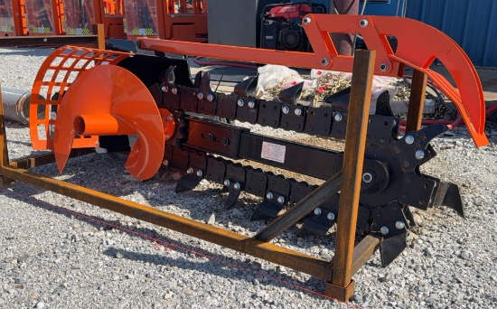 2026 FUTURE Mini Skid Steer Hydraulic Trencher