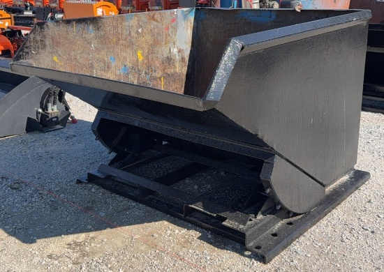 Self Dumping Hopper w/ Fork Pockets