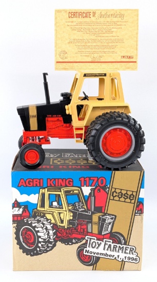 1/16 Ertl Case Agri King 1170 Demonstrator Tractor 1996 Toy Farmer