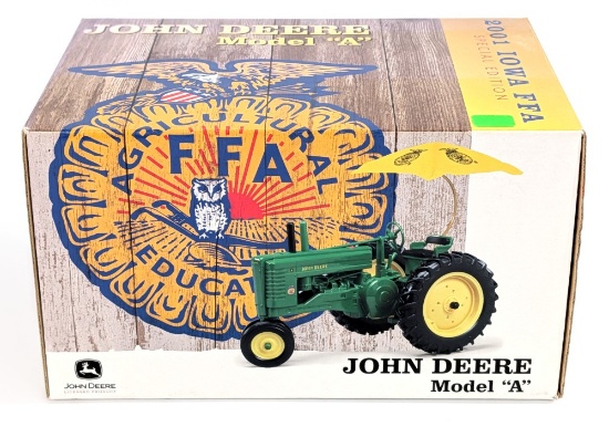 1/16 Ertl John Deere Model "A" Tractor with Umbrella 2001 Iowa FFA
