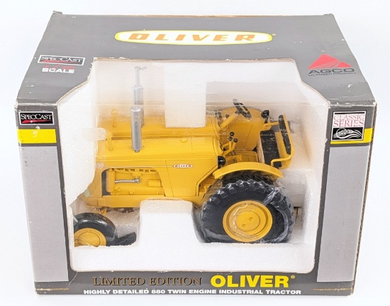 1/16 SpecCast Oliver 880 Twin Engine Industrial Tractor
