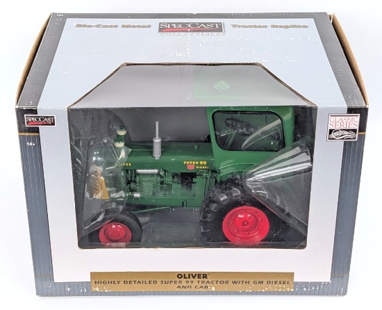 1/16 SpecCast Oliver Super 99 Tractor with GM Diesel and Cab