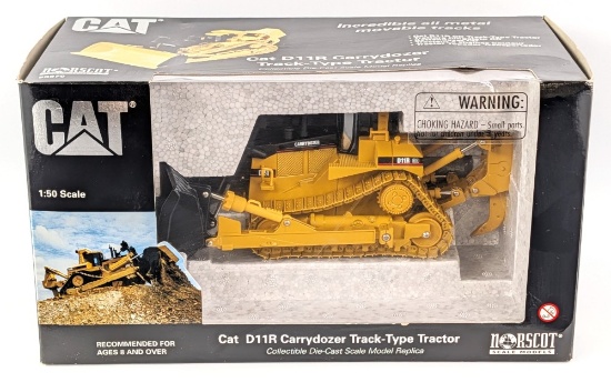1/50 Norscot Cat D11R Carrydozer Track Type Tractor with Ripper