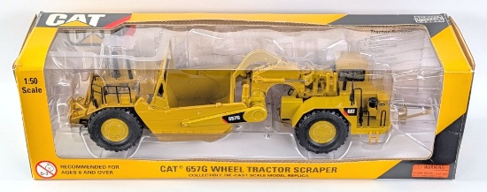 1/50 Norscot CAT 657G Wheel Tractor Scraper