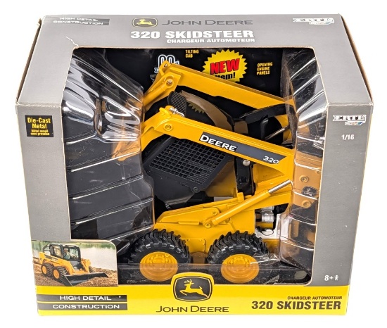1/16 Ertl John Deere 320 Skid Steer Loader