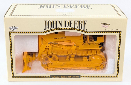 1/16 Ertl John Deere 420 Crawler with Blade