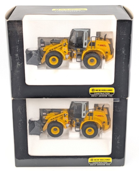 (2) 1/50 ROS New Holland W190B Wheel Loader