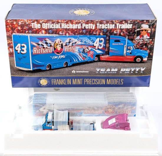 1/43 Franklin Mint Richard Petty Tractor Trailer