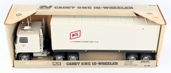 Nylint FS Farm Service GMC Semi Truck with Trailer