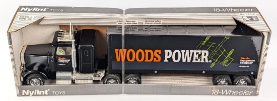 Nylint Freightliner Woods Equipment Company Semi Truck and Trailer