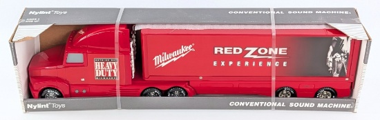 Nylint Milwaukee Red Zone Experience Semi Truck and Trailer