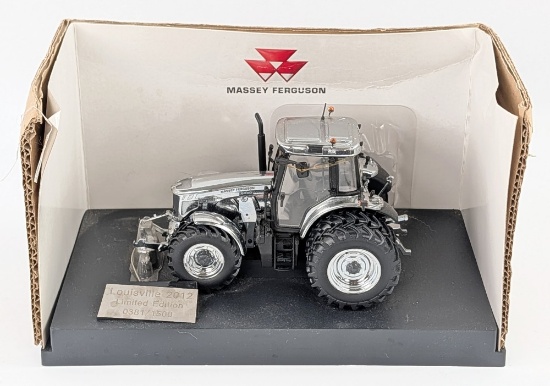 1/32 Universal Hobbies Massey Ferguson 6480 Tractor Silver Chrome