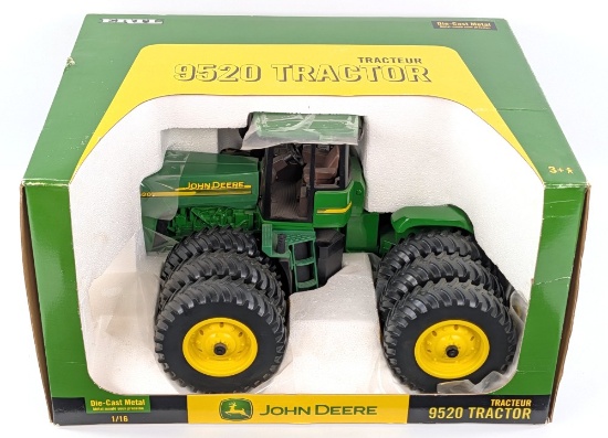 1/16 Ertl John Deere 9520 Tractor with Triples