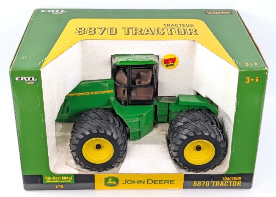 1/16 Ertl John Deere 8870 4wd Tractor