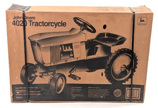 Ertl John Deere 4020 Tractorcycle Pedal Tractor