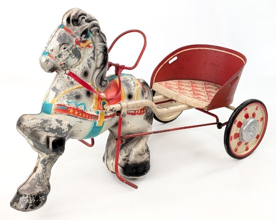 MOBO Pony Express Pedal Horse And Cart