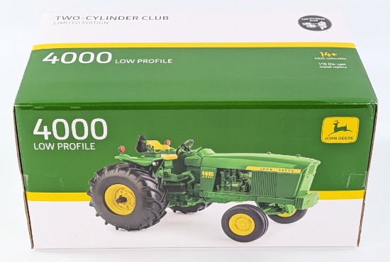1/16 Ertl John Deere 4000 Low Profile Tractor Two-Cylinder Club