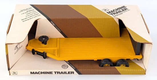1/16 Ertl John Deere Yellow Machinery Trailer
