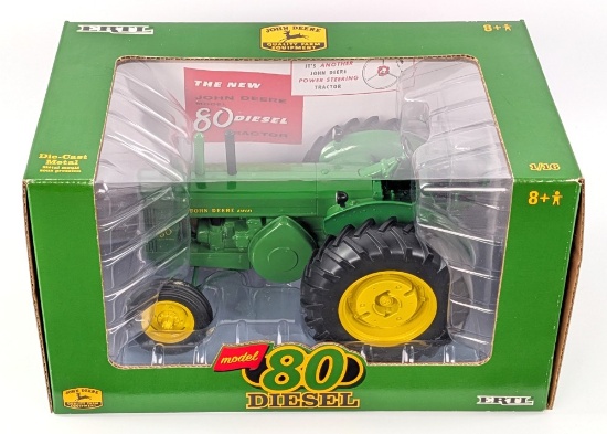 1/16 Ertl John Deere Model 80 Diesel Tractor