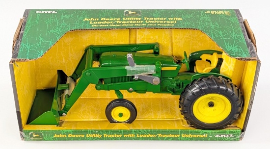 1/16 Ertl John Deere Utility Tractor with Loader