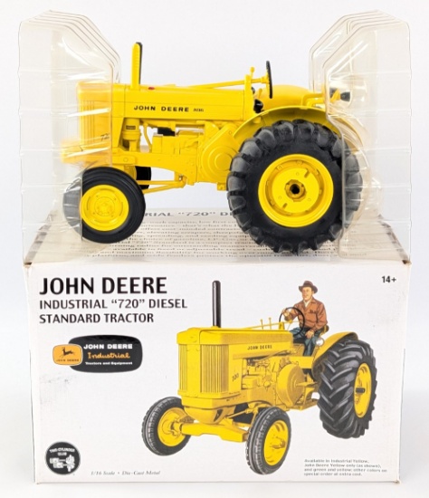 1/16 Ertl John Deere Industrial 720 Diesel Standard Tractor