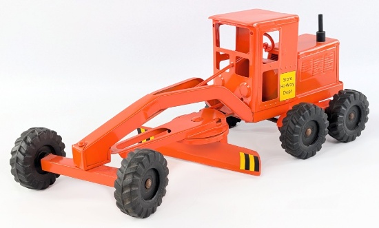 Custom Tonka State Hi-Way Dept. Road Grader