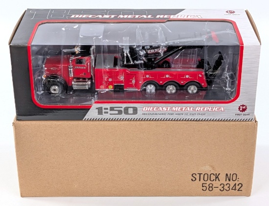 1/50 First Gear Peterbilt 367 Rotator Wrecker Truck