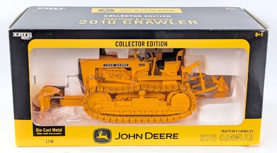 1/16 Ertl John Deere 2010 Crawler with Blade & Ripper
