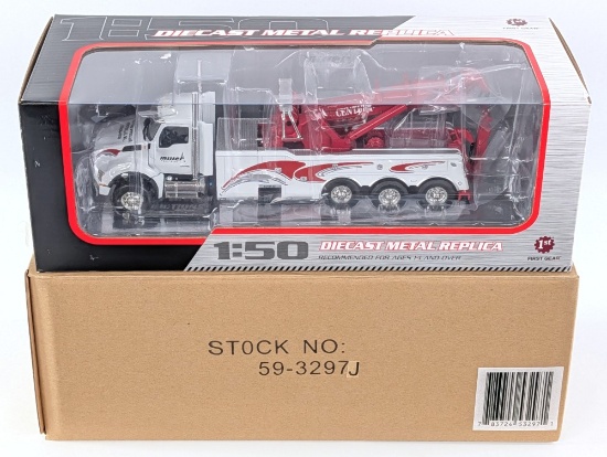 1/50 First Gear Kenworth T880 Rotator Wrecker - Miller Industries