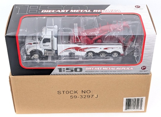 1/50 First Gear Kenworth T880 Rotator Wrecker - Miller Industries