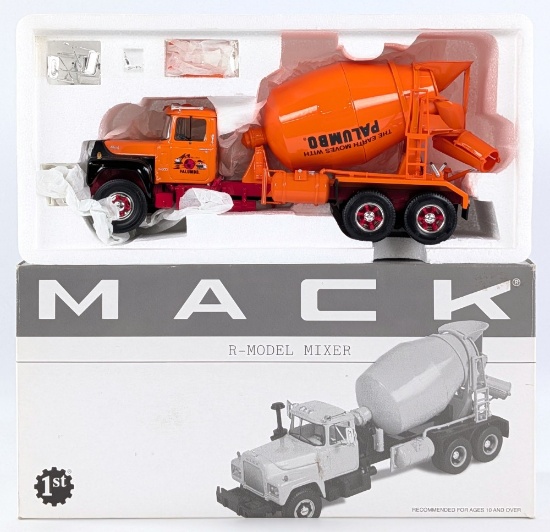1/34 First Gear R-Model Mack Cement Mixer Truck