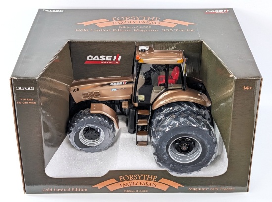 1/16 Ertl Case IH Magnum 305 Tractor Gold Limited Edition