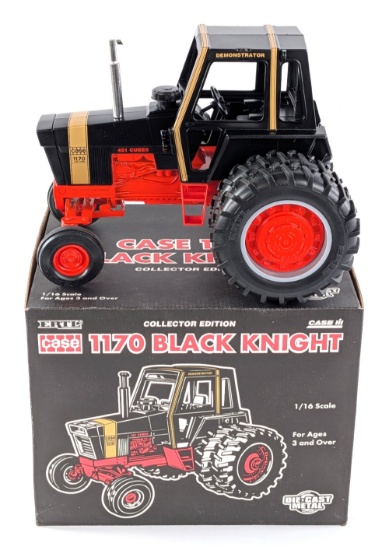 1/16 Ertl Case 1170 Black Knight Tractor with Duals