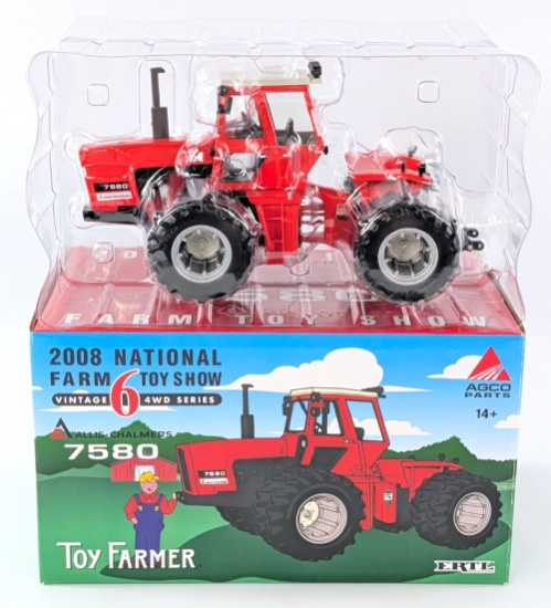 1/32 Ertl Allis-Chalmers 7580 4wd Tractor 2008 NFTS
