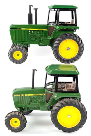 1/16 Ertl John Deere 2550 Tractor and 4000 Series Tractor
