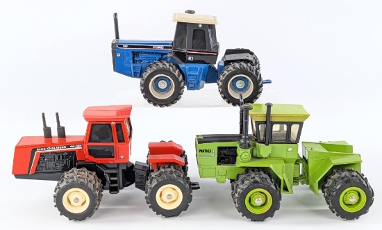 1/32 Ertl Allis-Chalmers 4W-305, Ford Versatile 846, and Steiger Panther Tractors