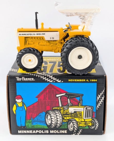 1/16 Ertl Minneapolis-Moline G750 Tractor with Duals & Canopy