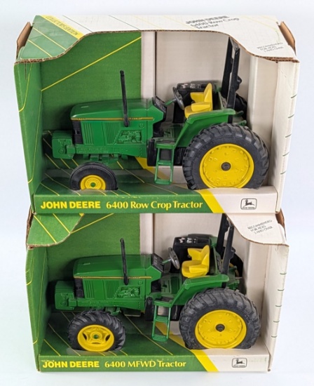 1/16 Ertl John Deere 6400 Row Crop & 6400 MFWD Tractors