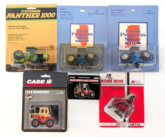 1/64 Ertl & Scale Models 4wd Tractors and DCP Bush Hog
